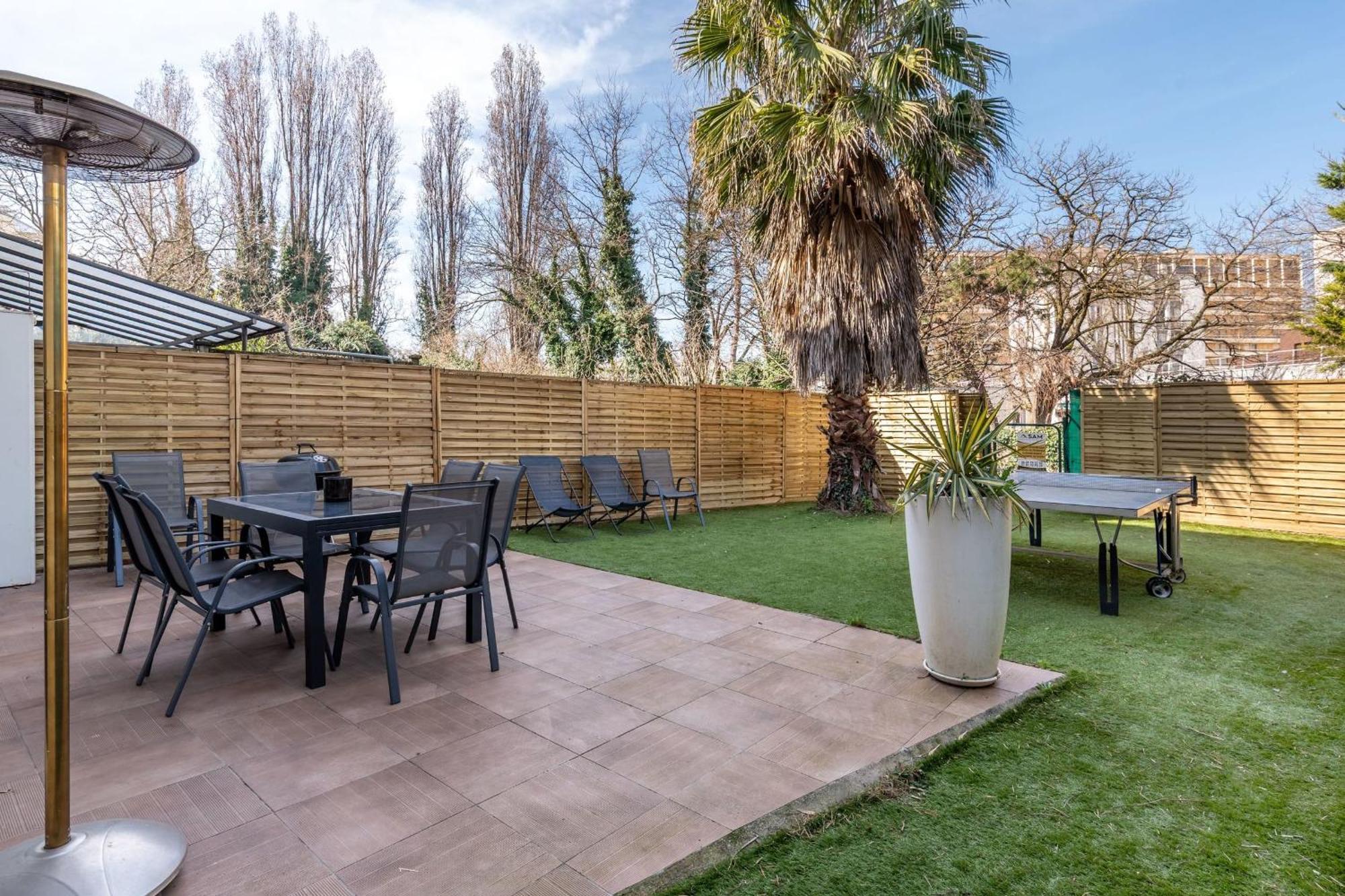 Maison Frappaz - 4 Bedrooms With Garden Villeurbanne Exteriör bild